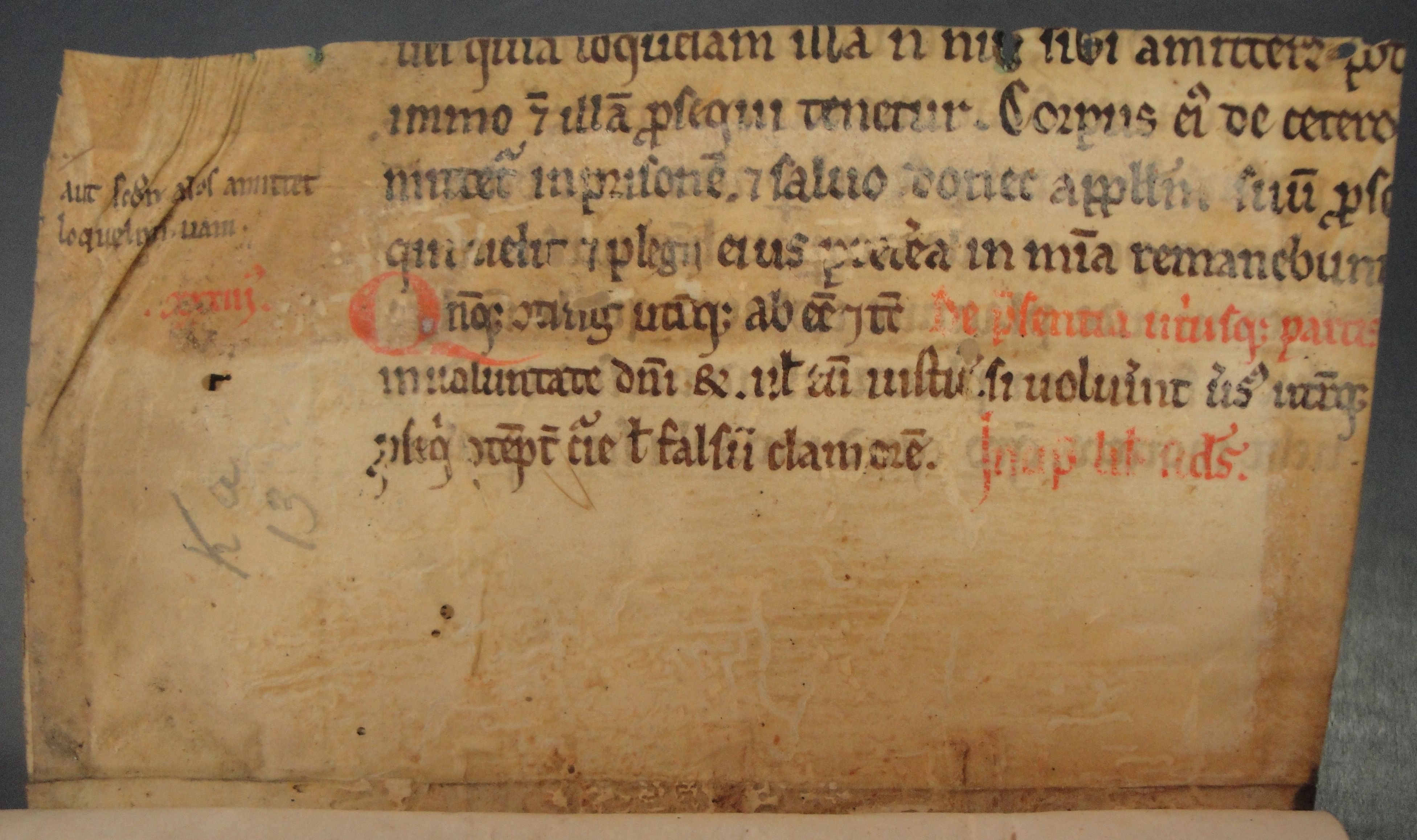 Colchester Harsnett K.a.13 front flyleaf recto